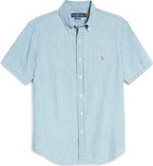 Polo Ralph Lauren Ralph Lauren Classic Fit Short Sleeve Button-Down Shirt