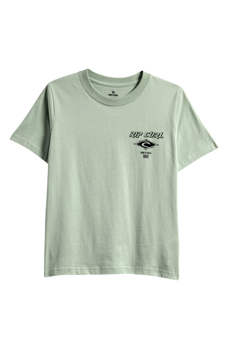 Rip Curl Kids' Fadeout Icon Graphic Tee, Main, color, 