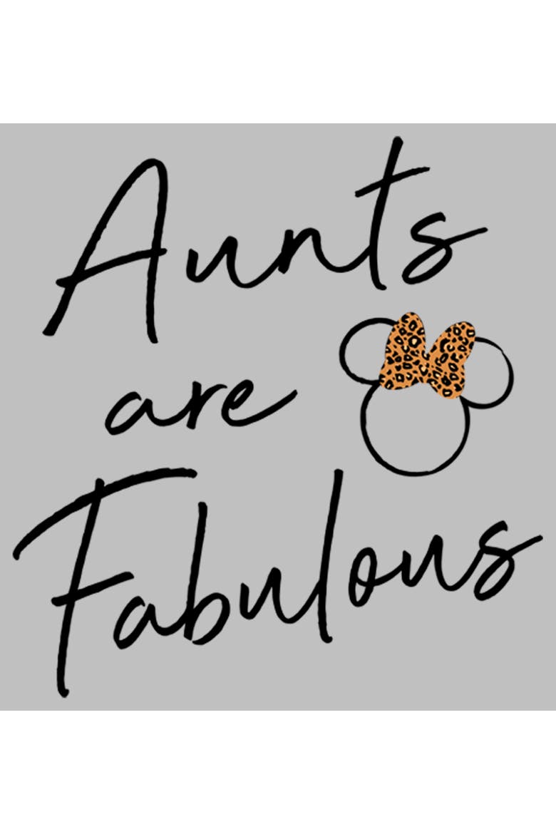 Women's Mickey & Friends Aunts Are Fabulous  Graphic T-Shirt, Alternate, color, Athletic Heather