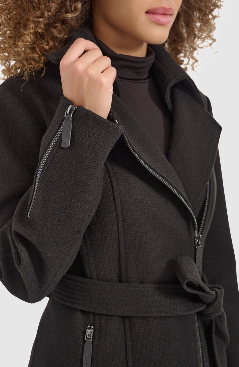 Kenneth Cole Belted Coat, Alternate, color,