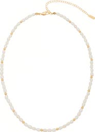st. Moran Freshwater Seed Pearl Necklace