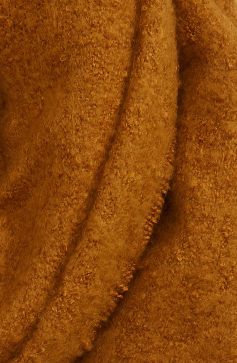 Madewell Textured Solid Contrast Fringe Scarf, Alternate, color, 