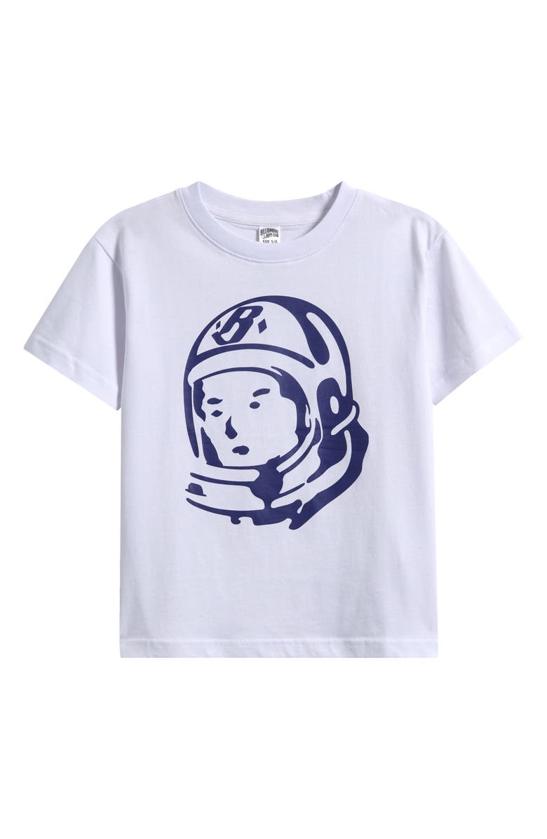 Billionaire Boys Club Kids' Helmet Head Cotton Graphic T-Shirt, Main, color, White