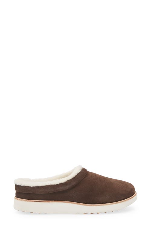 Olukai Mani Genuine Shearling Slipper In Brown