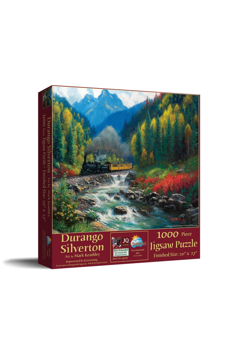 Sunsout Durango Silverton 1000 piece Jigsaw Puzzle for Adults, Main, color, Multicolor