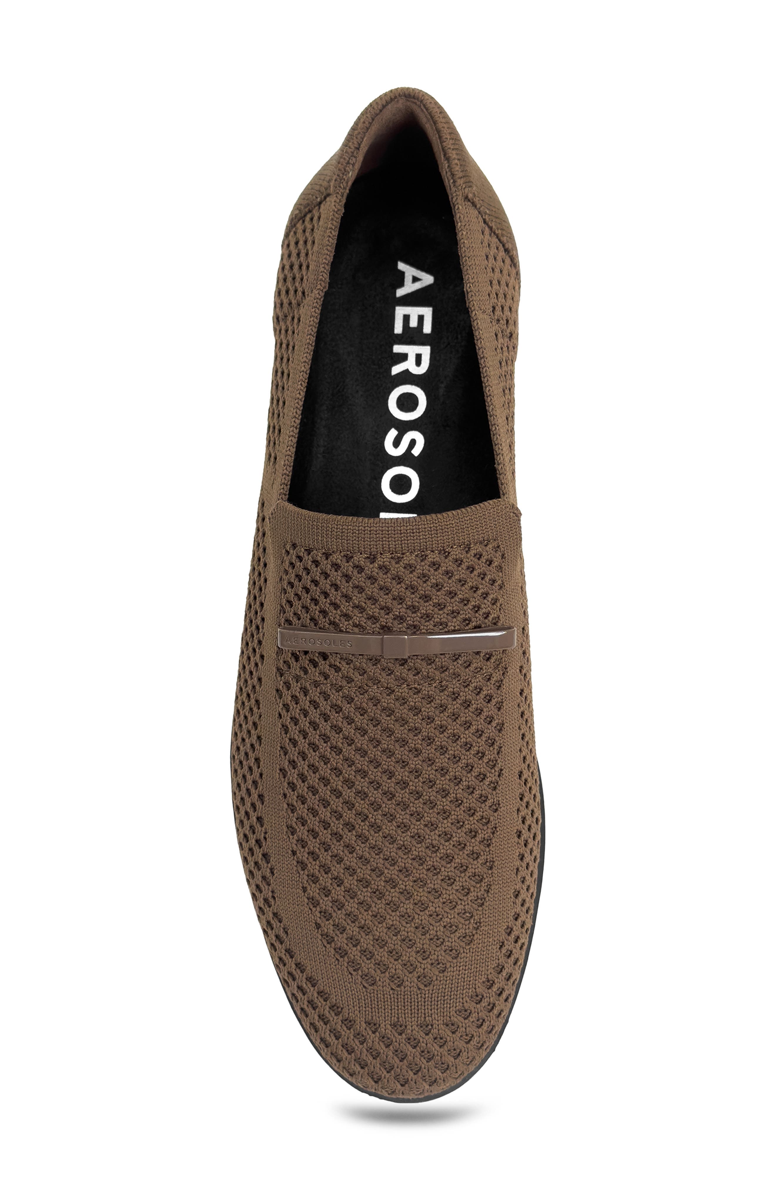 Aerosoles Westly Knit Loafer, Alternate, color, Fango