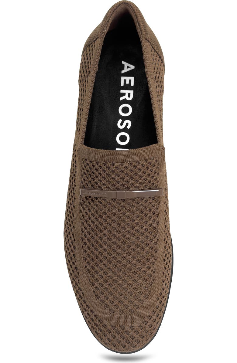 Aerosoles Westly Knit Loafer, Alternate, color, Fango