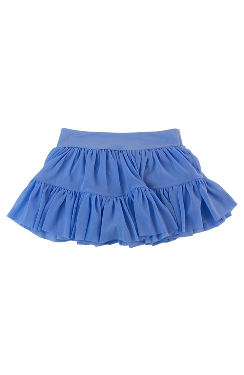 RuffleButts Girls UPF50+ Active Tulle Skort, Main, color, 