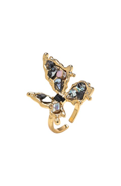 Rena Butterfly Statement Ring