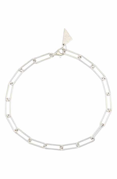 Sterling Forever Sterling Silver Delicate Link Bracelet
