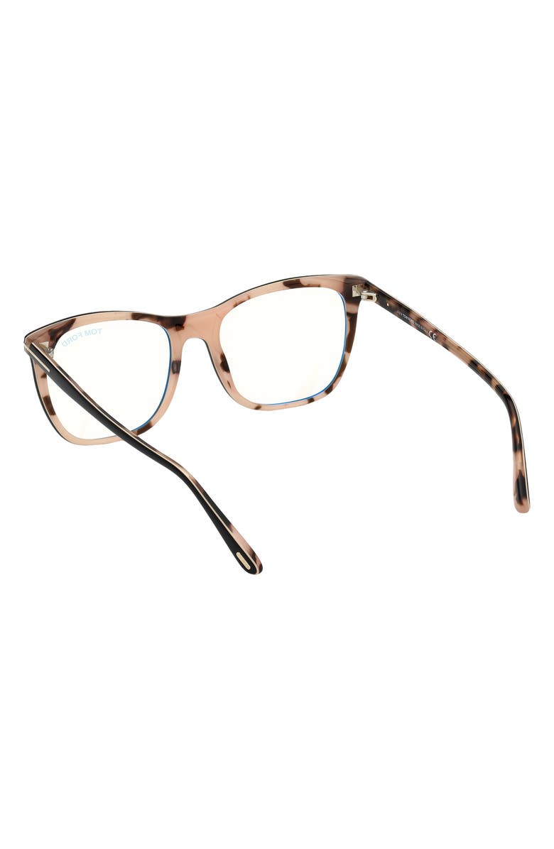 TOM FORD 54mm Blue Light Blocking Glasses, Alternate, color, 