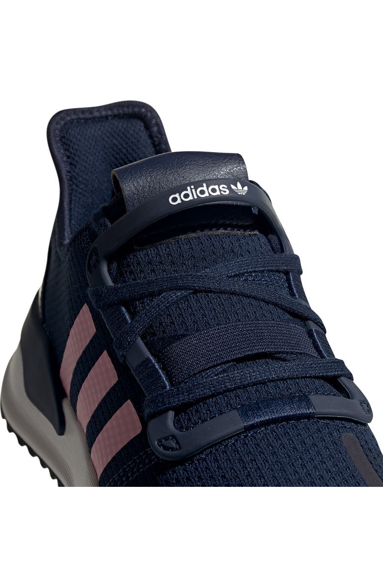 adidas U_Path Run Sneaker, Alternate, color, Collegiate Navy/ Pink/ White