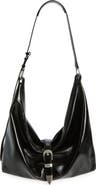 MARGESHERWOOD Belted Leather Hobo Bag