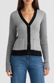 NVLT Colorblock Cable Cardigan