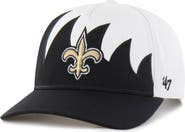 '47 Men's '47 White New Orleans Saints Jagged Hitch Adjustable Hat