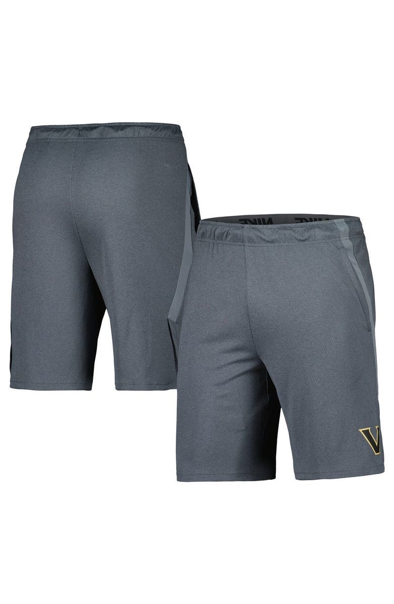 Nike Men's Nike Heather Gray Vanderbilt Commodores Hype Performance Shorts, Main, color, Heather Gray