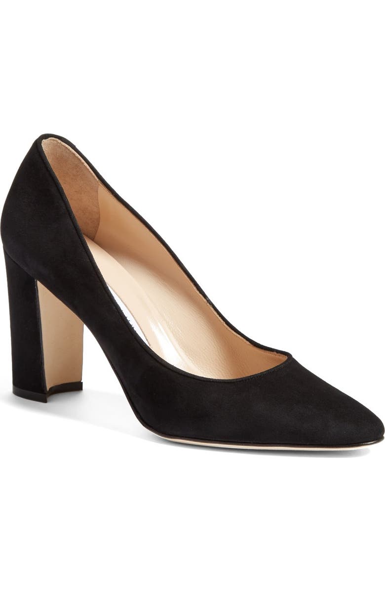 Manolo Blahnik Tucciototo Block Heel Pump, Main, color,
