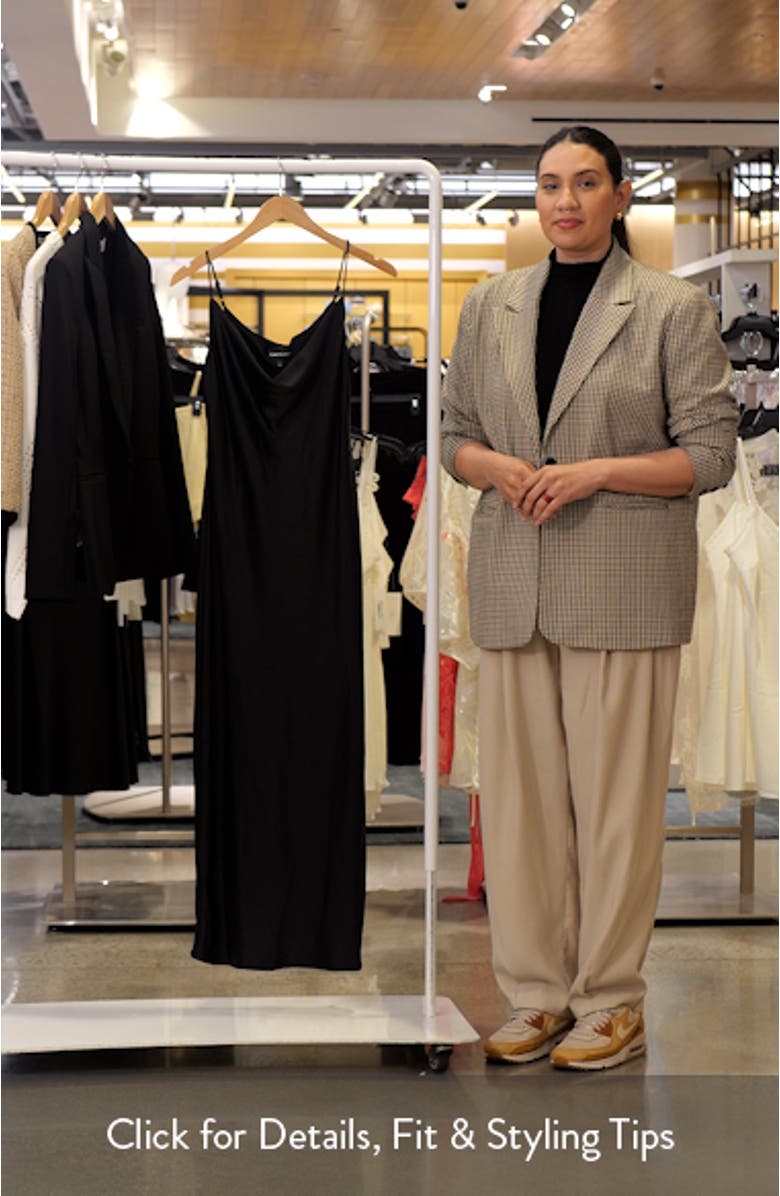 Cowl Neck Slipdress, sales video thumbnail