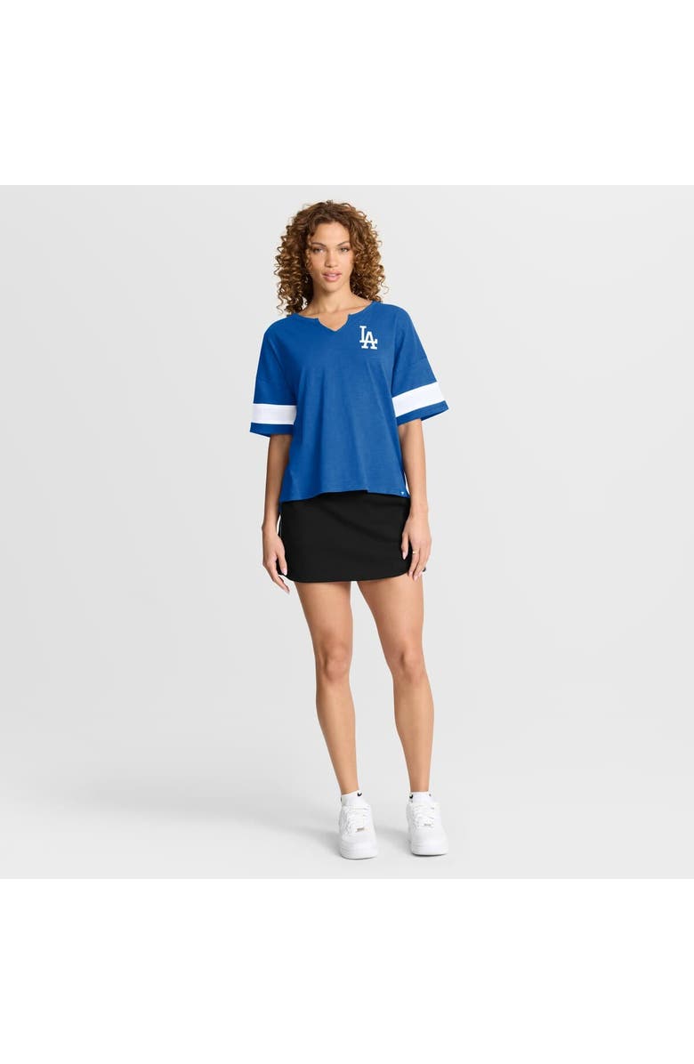 FANATICS Women's Fanatics Royal Los Angeles Dodgers Curl Route T-Shirt, Alternate, color,