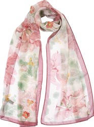 Elizabetta Monique - Long Sheer Silk Scarf for Women