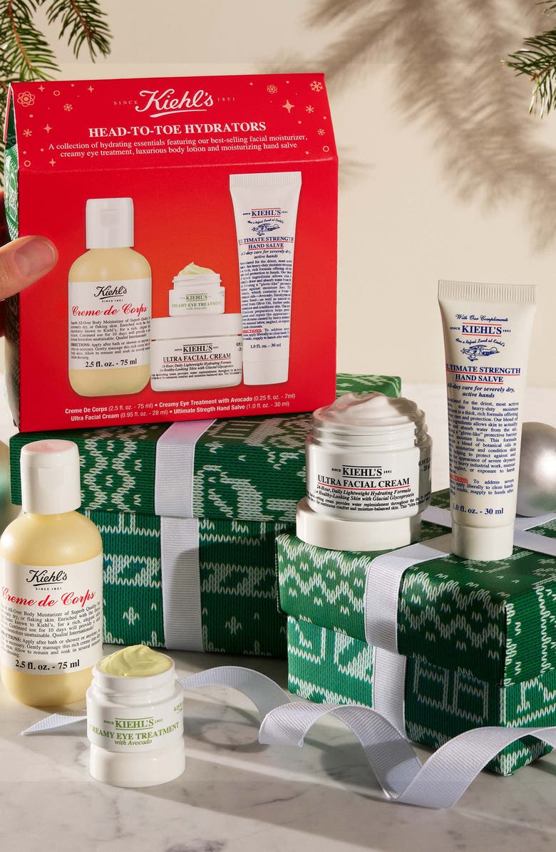 Kiehl's Since 1851 Head-to-Toe Hydrators Set USD $59 Value, Alternate, color, 