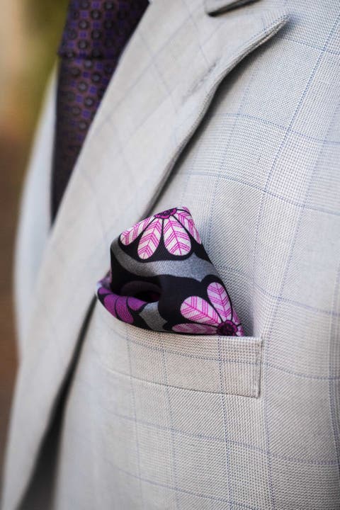 Gargano - Silk Pocket Square for Men