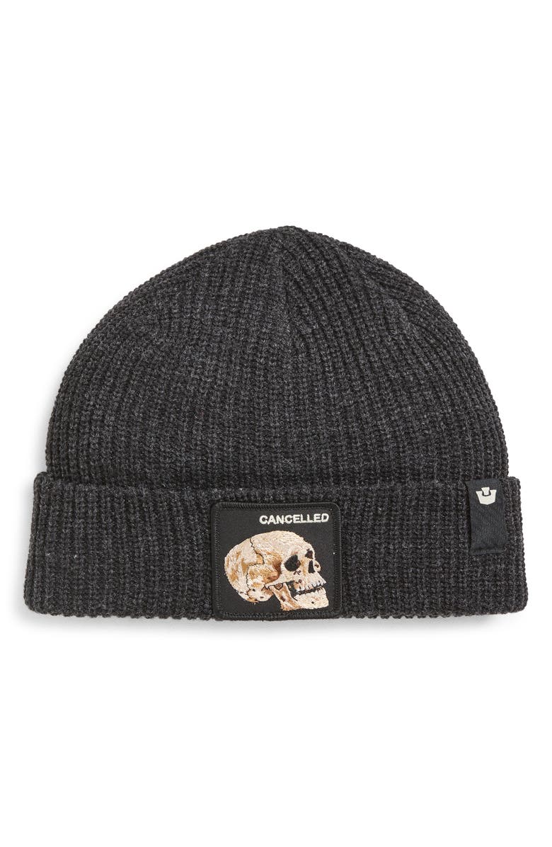 Goorin Bros. The Cancelled Beanie, Main, color, Void