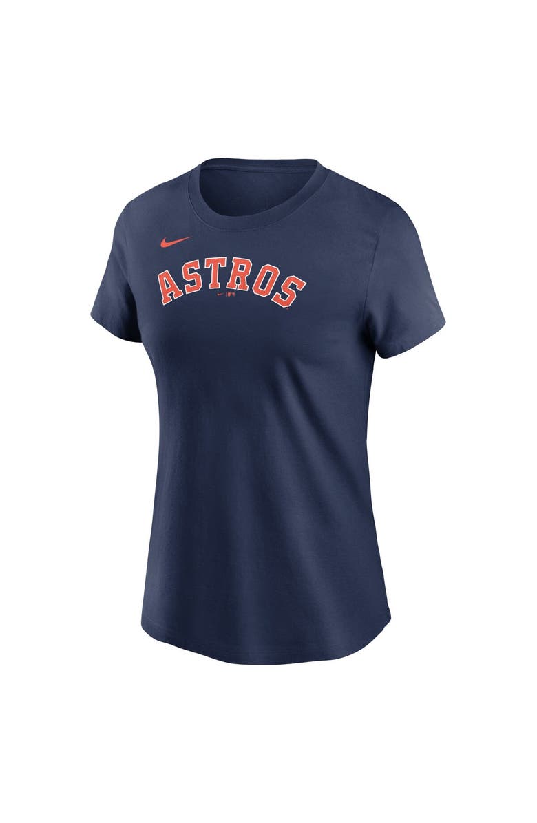 Nike Women's Nike Navy Houston Astros Wordmark T-Shirt, Alternate, color, Navy