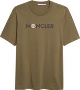 Moncler Logo Patch Graphic T-Shirt
