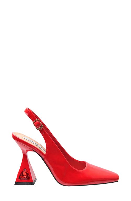 Lady Couture Mistic Slingback Pump In Red