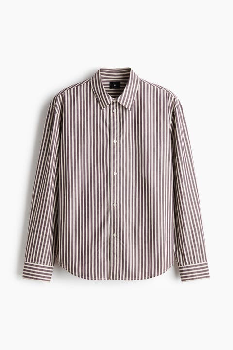 Relaxed Fit Cotton Shirt