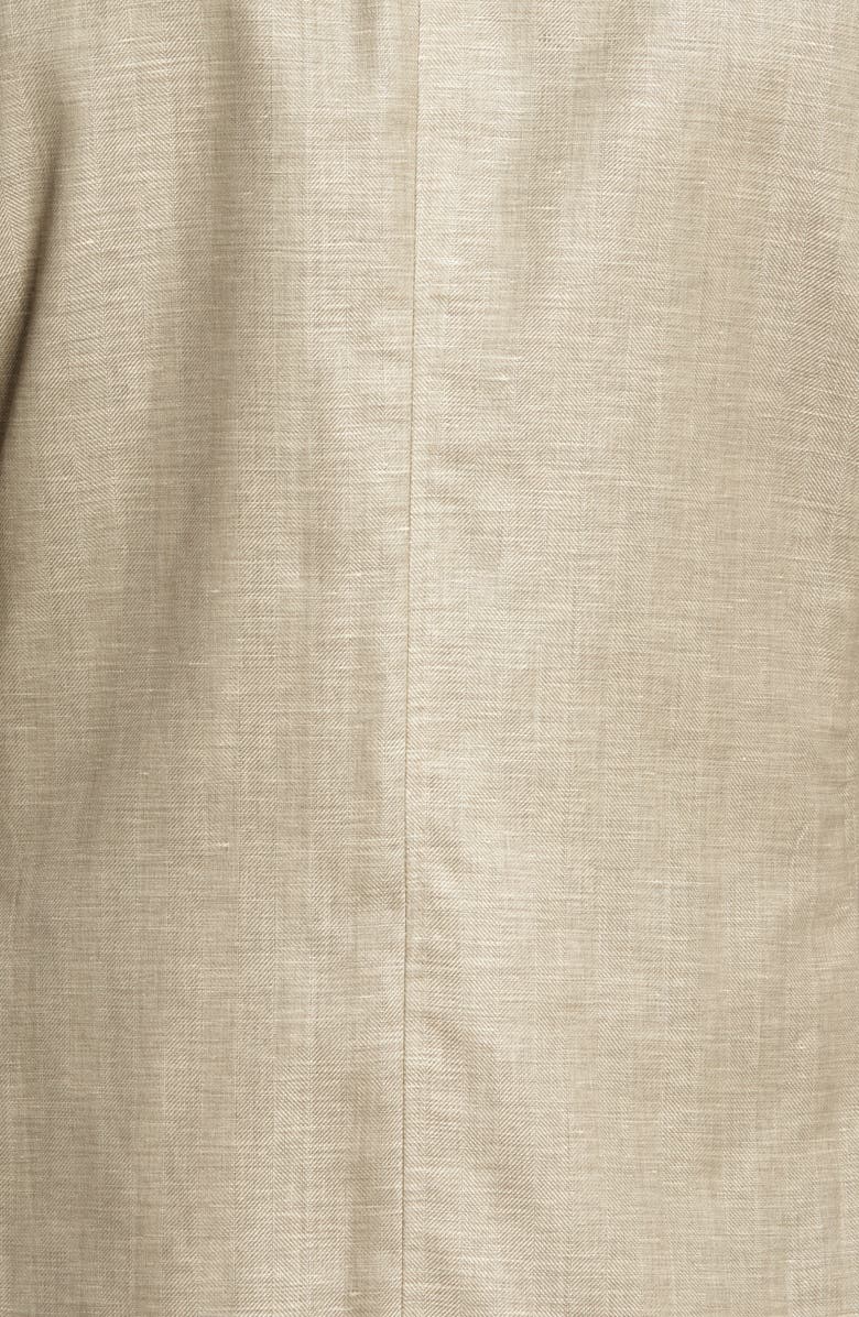 Bugatchi Cotton & Linen Blazer, Alternate, color, 
