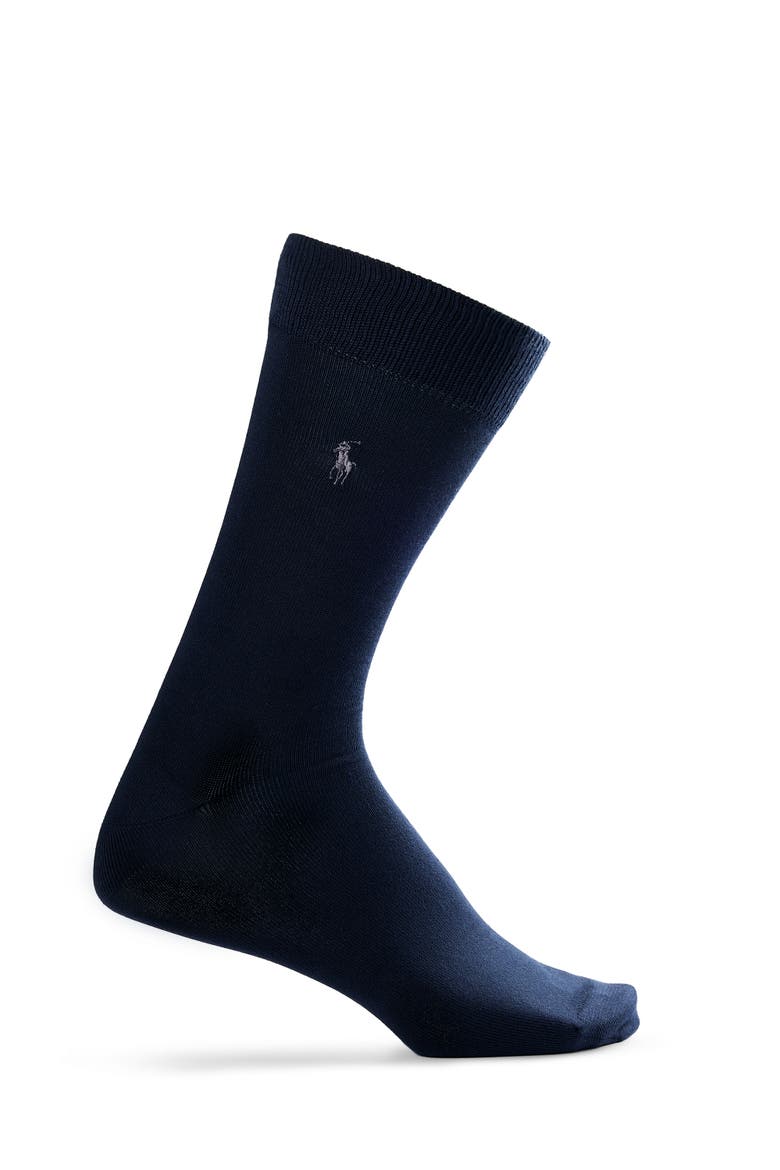 3-pk Supersoft Crew Socks, Alternate, color, NAVY