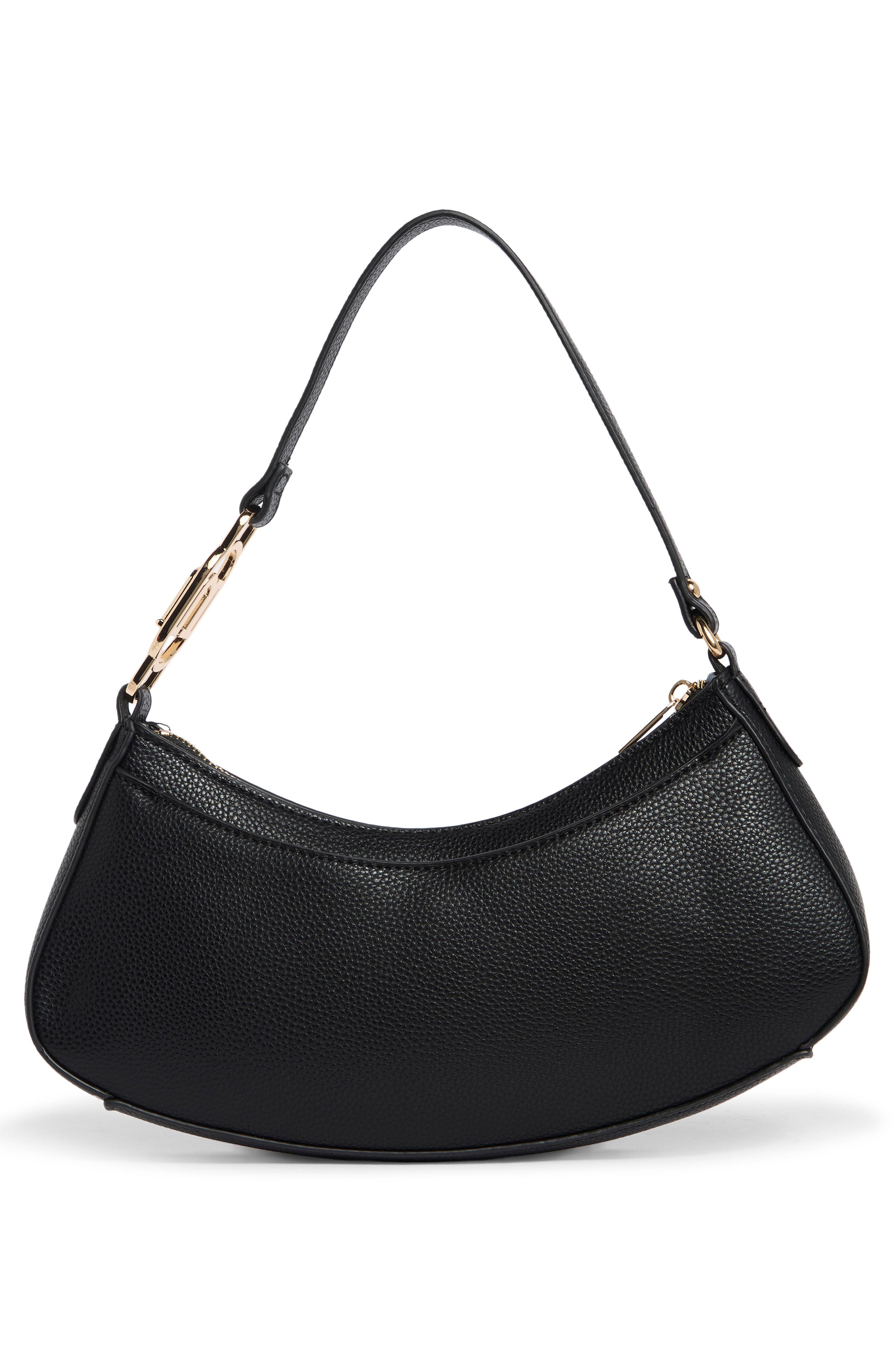 Nanette Lepore Baguette Shoulder Bag, Alternate, color, Black