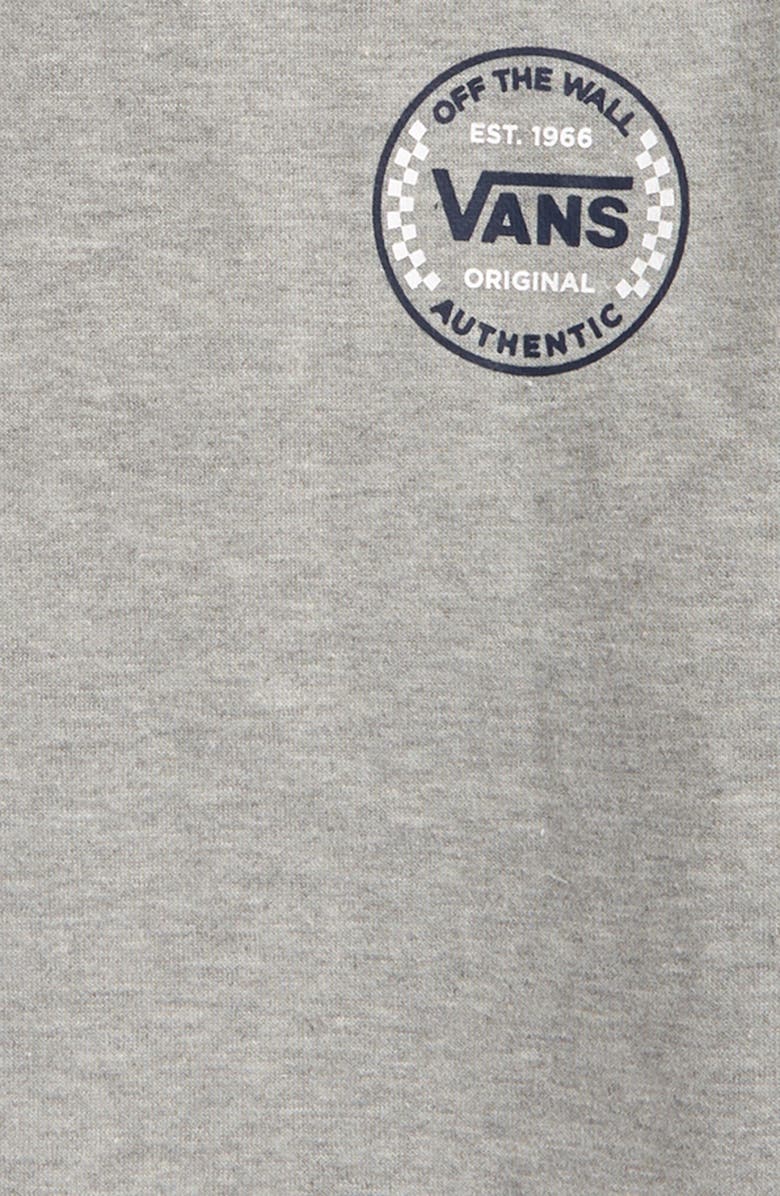 Vans Kids' Authentic Checker Fleece Graphic Hoodie, Alternate, color, 