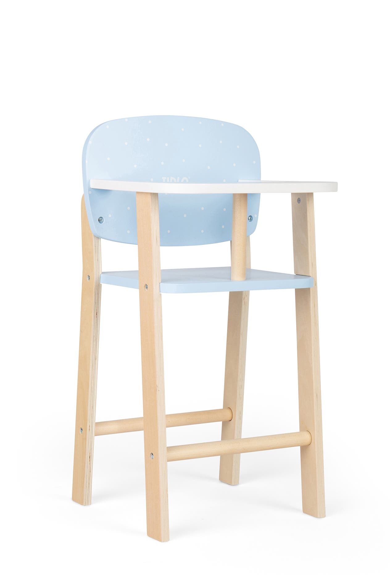 Tidlo Doll's High Chair in Blue 