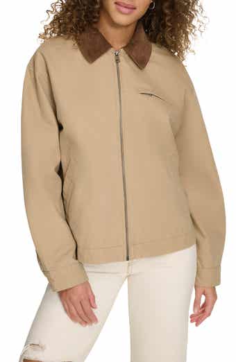 Open Edit Satin Utility Jacket | Nordstrom Open Edit Satin Utility Jacket | Nordstrom