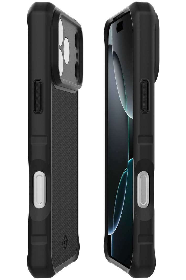 HYBRID R // NYLON MagSafe Case for Apple iPhone 17 Pro Max, Alternate, color, Black