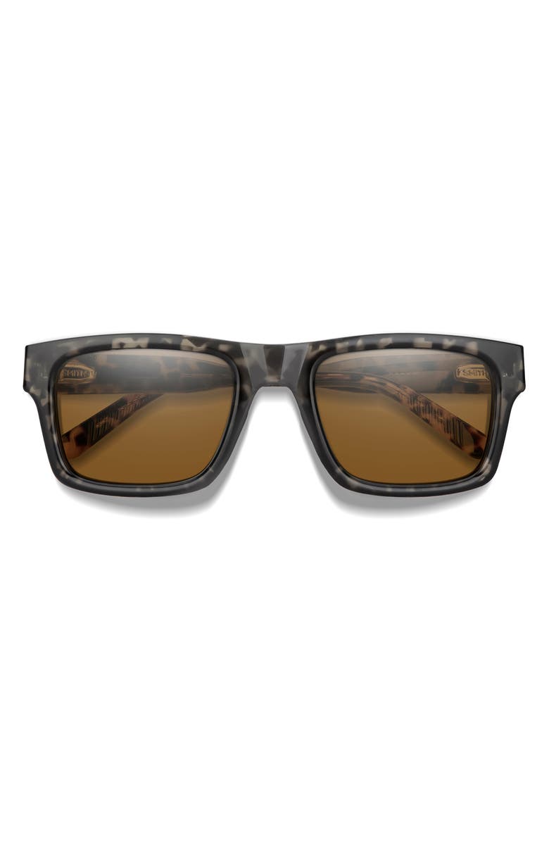 Smith Strand 51mm Sunglasses, Main, color, Salt Haze / Glass Brown