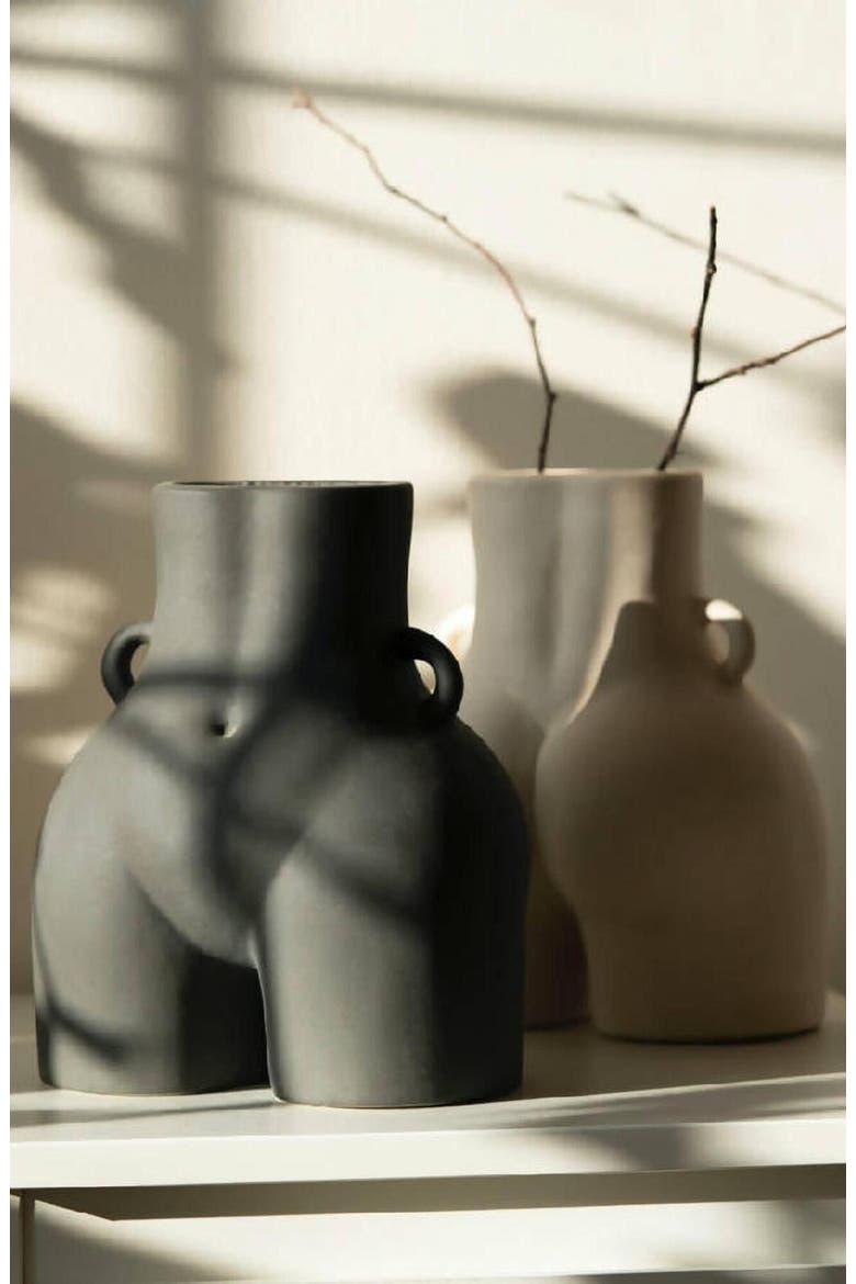 Her Vase, Main, color, Black