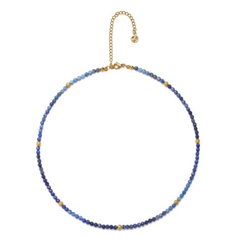 Oracle of the Deep Lapis Lazuli Choker Necklace