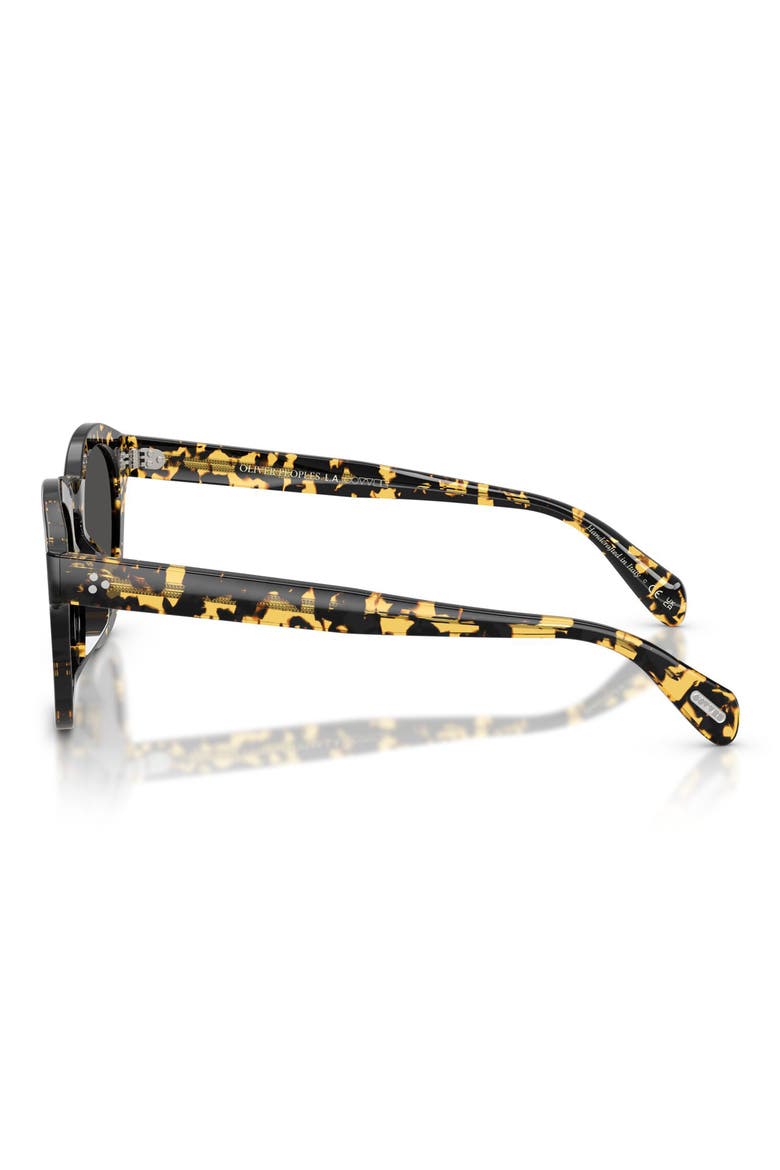 Boudreau La 48mm Round Sunglasses, Alternate, color, TOKYO TORTOISE / GREY