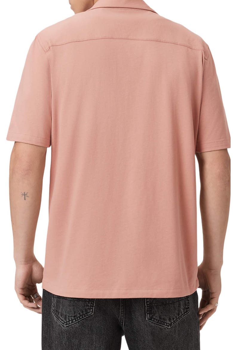 Hudson Camp Shirt, Alternate, color, SUNBAKED PINK