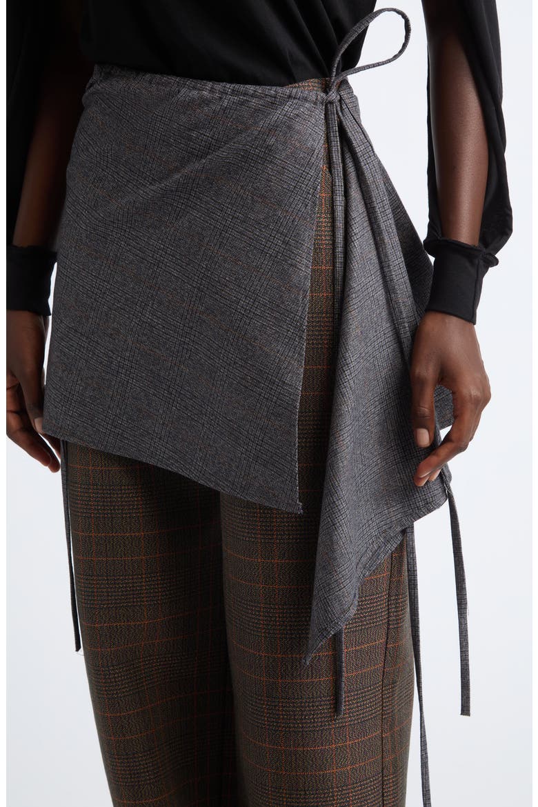 Waterlily Wrap Wide Leg Pants, Alternate, color, STONE AND AMBER