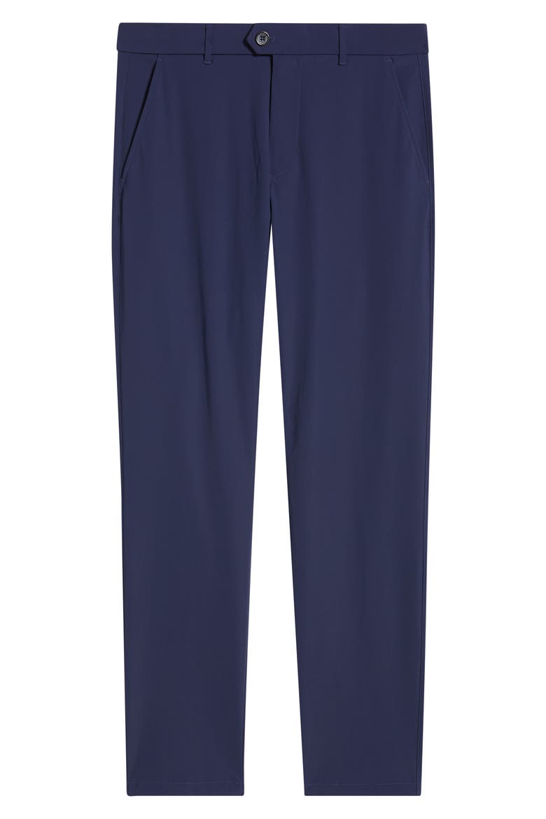 Monkauk Trim Fit Flat Front Golf Pants, Alternate, color, MALTESE BLUE
