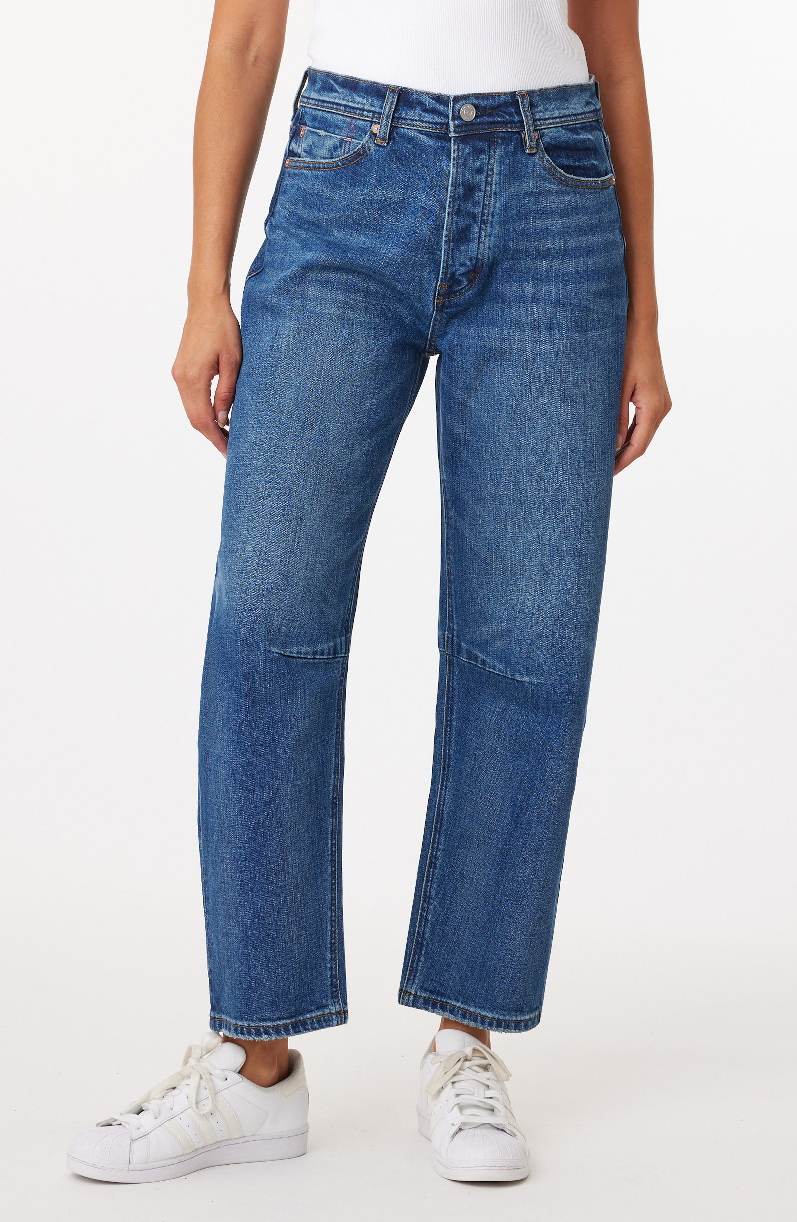 Scotch & Soda The Current High Waist Barrel Leg Jeans