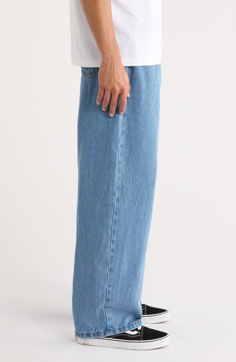 Vans Skate Check-5 Baggy Jeans, Alternate, color, Stonewash Blue