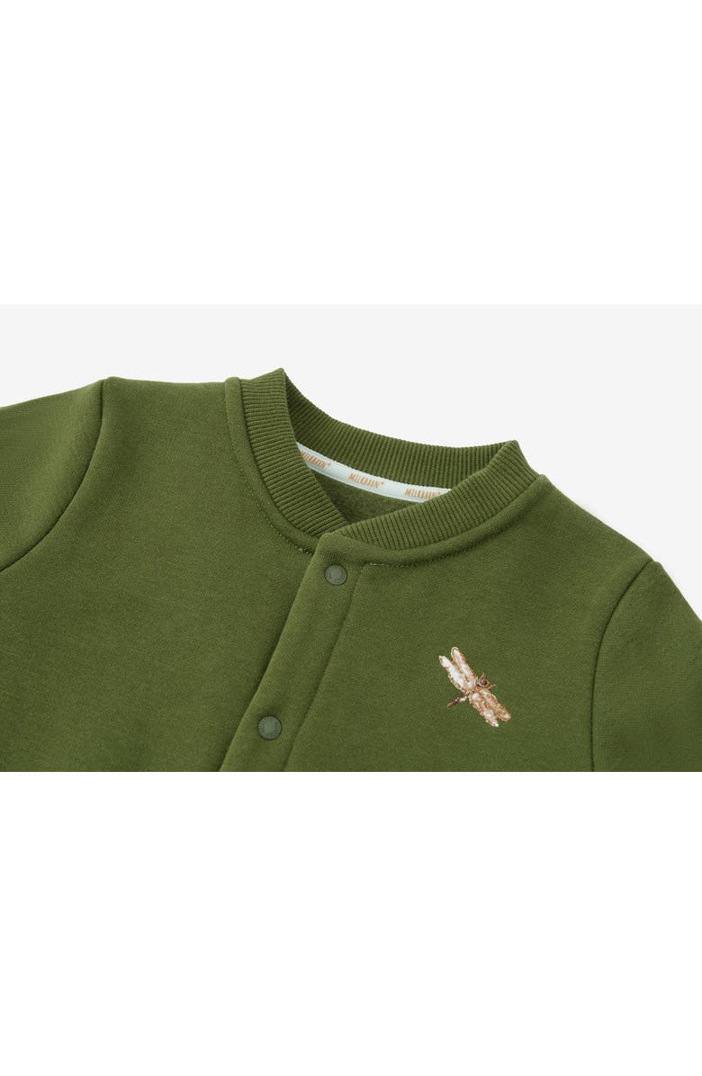 Milkbarn Sweater Jumpsuit, Alternate, color, Fern