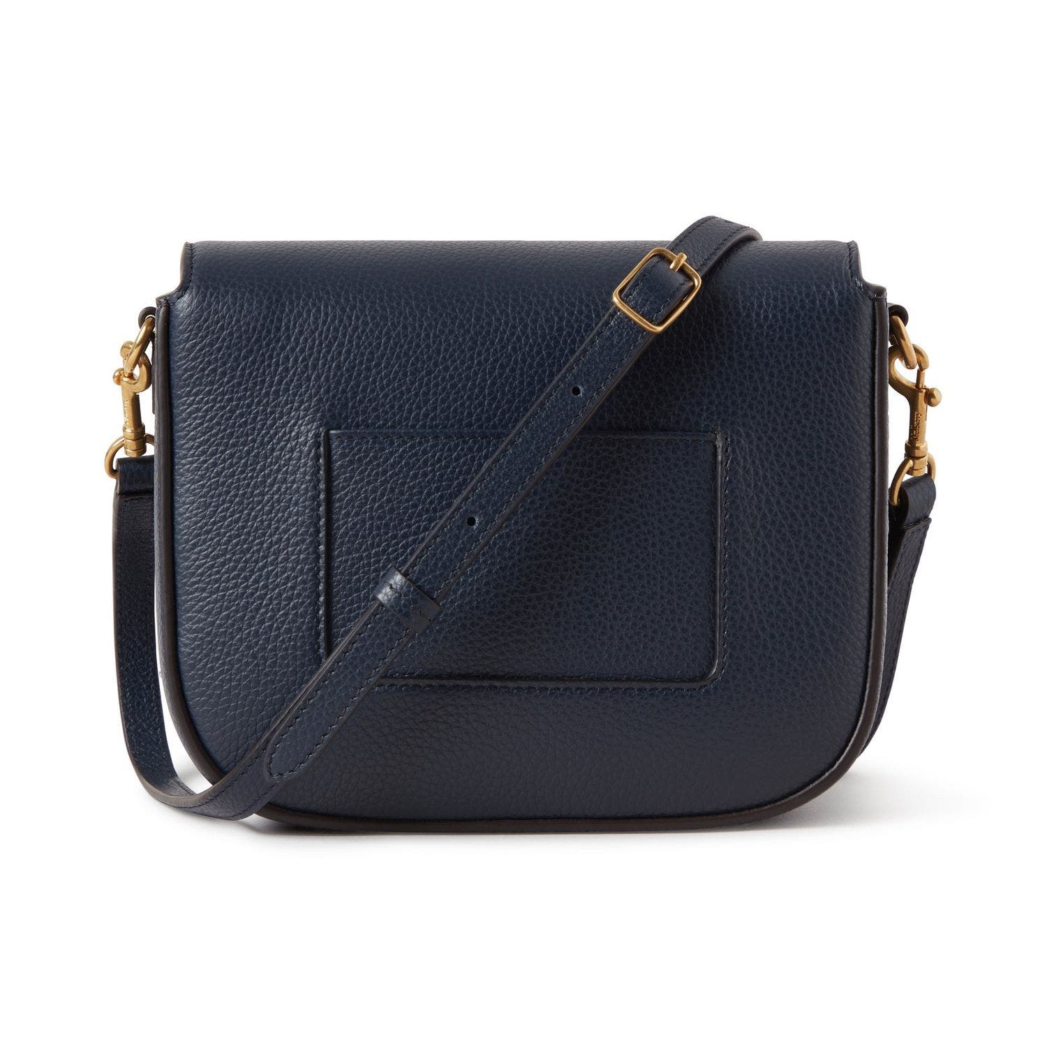 Mulberry Small Darley Leather Satchel, Alternate, color, Night Sky