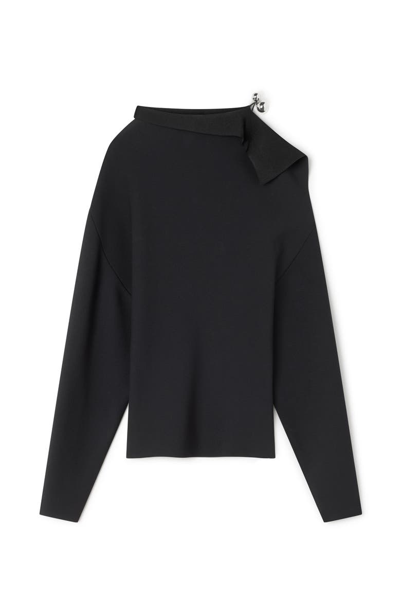 Lanvin Viscose Sweater, Alternate, color, Black